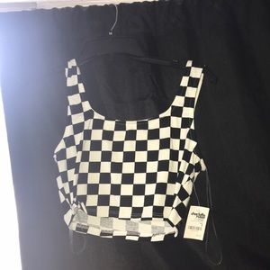 brand new  checkerboard top!